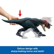 Jurassic World Charge N Chomp Carnotaurus Running Roaring Dinosaur Action Figure, Digital Play