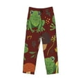 thumbnail image 4 of Fotbe Men'S Frogs And Mushroomsclassic Pajama Pants With Elastic Waist And Drawstring Pockets，Pajama Pants Mens Lounge Pants Super Soft, 4 of 9