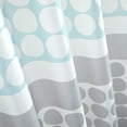 thumbnail image 5 of Mainstays 15 Piece Blue Orbit Printed Shower Curtain Bath Set, 5 of 5