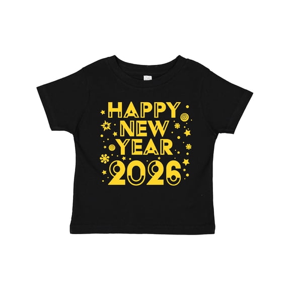 Inktastic Happy New Year 2026 Boys or Girls Toddler T-Shirt