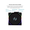 thumbnail image 3 of Lian Li UNI Fan TL - LCD Wireless 140 - Single Pack (Reverse Blade) - 2.4 GHz Wireless  Signal ARGB Fan & Dual-Zone Lighting Control - 140mm - Controller NOT Included & Required -White (14RTLLCD1W1W), 3 of 7