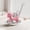 Pink B, variant on Wohh Rocking Horse for Toddlers , Balance Bike Ride On Toys with Push Handle, Versatile PE Rocking Horse for Kids