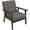 Gray (Twelve Grid), variant on Accent Chair Set of 2, Mid-Century Modern Living Room Chairs with Solid Wood Frame & Soft Thicken Cushion, Upholstered Arm Reading Chair for Bedroom, Balcony, Beige Linen Fabric & Natural Legs