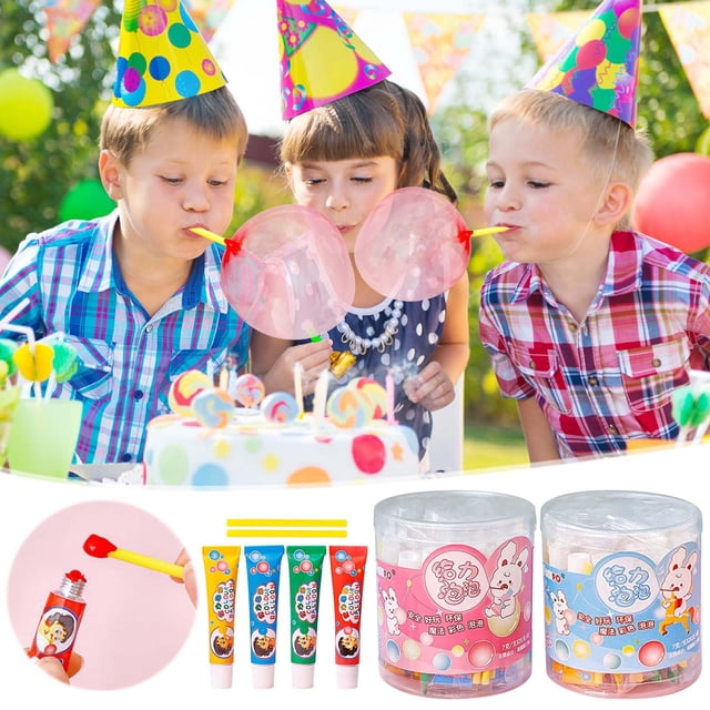 Juguetes para piscina, juguetes para bebés y niños pequeños. 20 unidades de burbujas de colores para estudiantes de primaria. Pequeños regalos para soplar burbujas. Colores de las burbujas enviados al