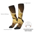 thumbnail image 4 of Sigee Golden Glitter And Light for Socks for Men Women Socks Stocking Compression Socks, 4 of 6