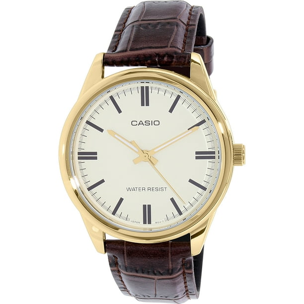 casio watch men's gold