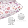 thumbnail image 5 of Cauagu Retro Floral Print Pillow Covers with Envelope Closure,1PC Pillow Cases Decorative Pillow Case for Bed & Couch, Pillows Not Included-20"x30", 5 of 6