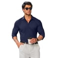 thumbnail image 3 of COOFANDY Men's Stretch Business Dress Shirts Long Sleeve Wrinkle Free Dress Shirt, 3 of 6