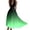 Green, variant on Women's Sexy Starry Sky Gradient Print V Neck Sleeveless Beach Dress - Zipper Decoration, Waistband Design, S-XXL