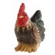 thumbnail image 5 of de Animales de Granja de Aves de Pollo de Hechas Decoración de Adorno Colgante de Pared para Gloria Ornamento casero de madera, 5 of 7
