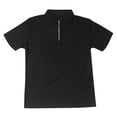 thumbnail image 3 of JAJAHO Men's 2 Piece Set Short Sleeve Quarter Zip Collared Shirts And Drawstring Shorts Texture Summer Beach Vacation Clothes Soft Outfit, 3 of 7