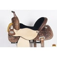 thumbnail image 2 of 15 In Hilason Western Horse Barrel Racing Trail Pleasure American Leather Saddle, 2 of 7