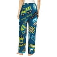 thumbnail image 3 of Balery Machinery Road Construction print Women's Pajama Pants,Ultra Lightweight Pjs,Lounge Pant-XX-Large, 3 of 9