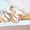 White, variant on RTKFRFLM Girls Soft Sole Sandals Floral Decor Magic Tape Princess Dress Shoes White 18-24 Months