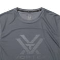 thumbnail image 5 of VORTEX Adult Male Core Logo Performance Grid T-Shirt, Color: Turbulence, Size: L, 5 of 5