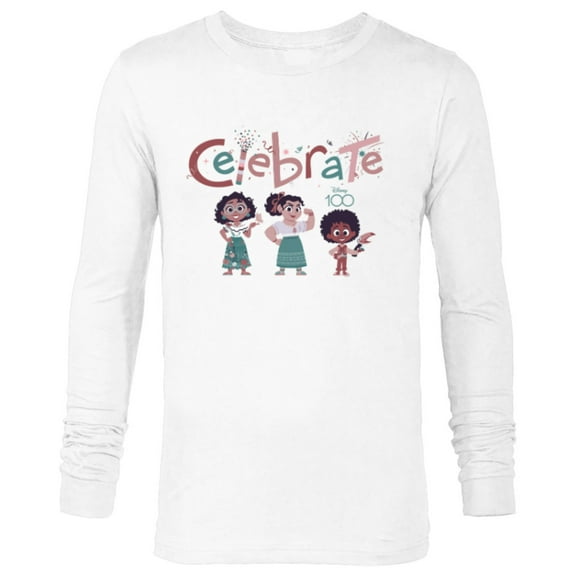 Disney 100 Encanto Celebrate Anniversary Muted Cute D100 - Long Sleeve T-Shirt for Men - Customized-White