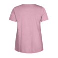 thumbnail image 4 of T-shirt à Manches Courtes à Col Rond pour Femmes Grande Taille, 4 of 7