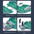 thumbnail image 3 of Mesa de batalla de fútbol para niños portátil Mini juego de mesa de fútbol juguetes (L 7 bolas), 3 of 6
