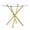 Gold, variant on Tcbosik Round Tempered Glass Dining Table for 2-4 Person, 36.6 inch Small Kitchen Table with Metal Legs for Living Room, Gold