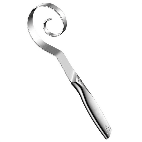 Danish Dough Whisk - Stainless Steel Seamless Wisking Tool for Sourdough Bread Baking, Pizza, Pastry, Cake Batter