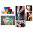WALFRONT Kinesiology Tape Waterproof Adhesive Knee Support Roll Tape