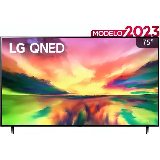 LG Pantalla Qned 75 Pulgadas Class 75QNED80ARA Series LED 4K UHD WebOS 23 Smart w/ThinQ AI TV HDR10 Funciona con Asistente Google y Alexa (Reacondicionado)
