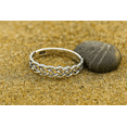 thumbnail image 3 of Irish Celtic Knot Ring in Solid 925 Sterling Silver Eternity Wedding Band Jewelry for Women, 3 of 7