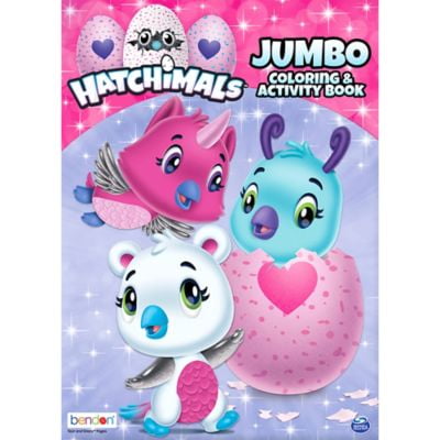 hatchimals coloring  activity book  walmart