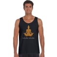 thumbnail image 1 of LA Pop Art Men's Word Art Tank Top - Inhale Exhale, 1 of 2