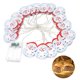 thumbnail image 4 of Cateissary de decoración navideña LED Luces de cadena de muñecas de Navidad a prueba de agua Luces de caja de con 20 luces LED Iluminación navideña Cateissary HA012993-00, 4 of 6