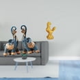 thumbnail image 2 of Escultura Moderna De Resina De Elefante Y Gallo, Figura Artística Coleccionable Para Escritorio, Estantería, Decoración Del Hogar, Oficina, Regalos, Decoración Feng Shui, Aniversarios De, 2 of 8