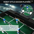 thumbnail image 6 of golytefs Competition Sized Foosball Desk Wear Resist Manual Football Playing Table Reusable for Friends And Family Playing, 6 of 9