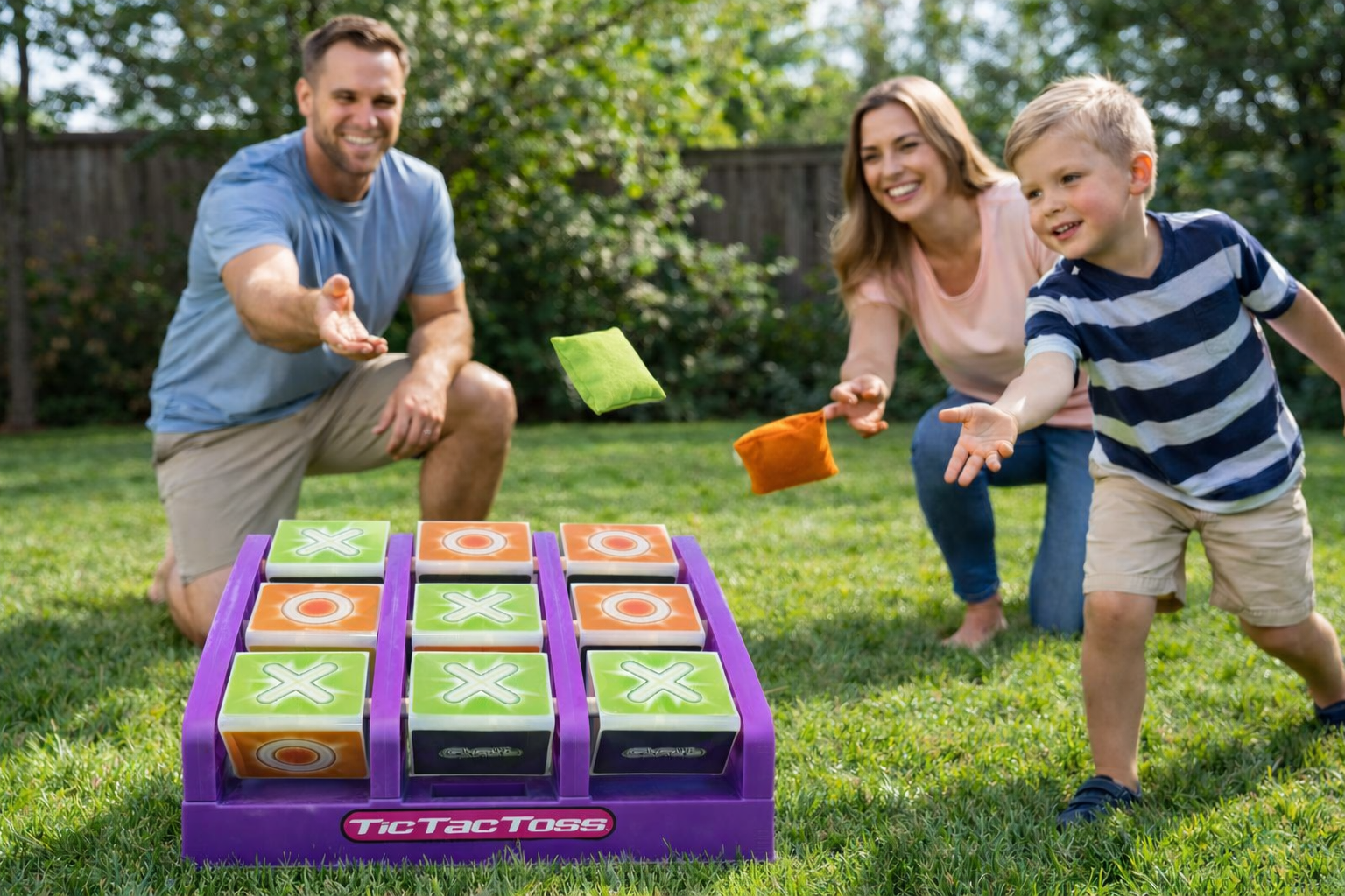 Glow Games Tic Tac Toss