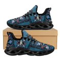 thumbnail image 1 of Zapatillas deportivas de malla con estampado tribal africano para mujer, cómodas, con plataforma y cordones, ligeras, para mujer, 1 of 6