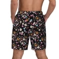 thumbnail image 4 of Balery Daisies Flowers Mens Swim Trunks Swim Shorts for Men Quick Dry Inseam Beach Shorts with Compression Liner Pocket-X-Large, 4 of 9