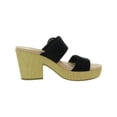 thumbnail image 3 of Dr. Scholl's Shoes Womens Bayside Faux Suede Comfort Platform Sandals, 3 of 3