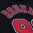 thumbnail image 5 of Men's Mitchell & Ness Dennis Rodman Black Chicago Bulls Name & Number Hoodie, 5 of 5