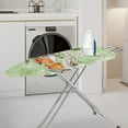thumbnail image 2 of HELLHERO Ironing Board Cover, Standard Size Iron Board Covers with Heavy Duty Adjustable Elastic Edges, Heatproof Ironing Board Covers for Smooth Ironing(Bird and Flowers, 15"x54"), 2 of 5