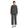 thumbnail image 6 of Time and Tru Women's and Women’s Plus Sweater Hoodie and Pants Set, Sizes XS-4X, 6 of 6