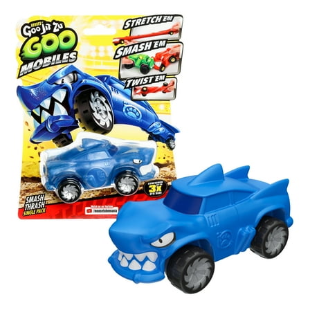 Heroes of Goo Jit Zu Goo Mobiles Car Single Pack, Thrash, Ages 4 