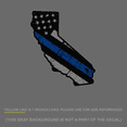 thumbnail image 2 of Cali California Support Police Sticker Decal USA Grunge Flag Distressed 5" V3827, 2 of 2