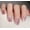 CW118, variant on YTTAL  Burgundy Cat Eye Press On Nails, Glossy Almond Shaped Magnetic Fake Nails, Reusable Full Cover Stick On Nails for Women, Salon Quality