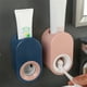 thumbnail image 4 of Aparapo de pasta de dientes automática Soporte de cepillo de dientes de pared de pared de pared desmontable Dispensador lavable Punch Punch accesorios gratis azul oscuro Inevent HA028361-01B, 4 of 7