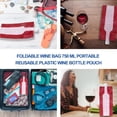 thumbnail image 3 of unbranded 5Ud Bolsa Plegable Para Vino Reutilizable Con Material Plástico Y Sello Antigoteo, 3 of 5