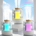 thumbnail image 1 of A Single Unit Air Humidifier with a 74.39oz Large Capacity, Featuring Dual Spray Options. This Usb-Powered Device Includes Ambient And Serves As an Aromatherapy Diffuser to Alleviate Dry Air., 1 of 12