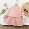 thumbnail image 5 of Zshosam Cute Outfits for Girls Toddler Girl Outfit Embroidery Long Sleeve Sweatshirt Tulle Skirt Clothes Set Size 3T 4T,(Pink 3-4 Years), 5 of 5
