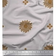 thumbnail image 1 of Soimoi Poly Georgette Fabric Flower Artistic Print Fabric by Yard 52 Inch Wide, 1 of 3