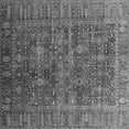 thumbnail image 1 of Ahgly Company Indoor Square Oriental Gray Industrial Area Rugs, 8' Square, 1 of 4
