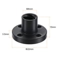 thumbnail image 2 of Tuerca trapezoidal de tornillo de plomo POM T8 de Uxcell, paso de 2 mm, plomo de 8 mm para impresora 3D, paquete de 6, 2 of 5