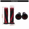 thumbnail image 5 of General Motorcycle Handle Grips Aluminum & Rubber Cushioned for Long Rides, 5 of 12